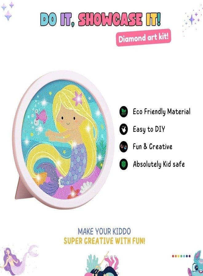 Tinker Squad Diamond Painting Art DIY Kit for Kids Girls | DIY Diamonds Gem Art and Craft Kit for Kids Girls | Diamond Painting Set Kit for Women | Diamond Crystal Art Painting Art & Craft Kits for Kid - Image 4